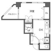 日暮里サンライズマンションの間取り画像
