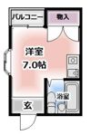 プレステージ寝屋川の間取り画像