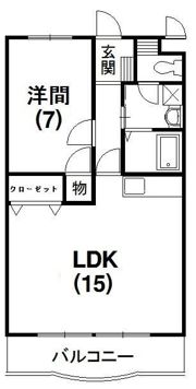 トピア清龍Ⅱの間取り画像