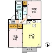 ウィルモアARの間取り画像