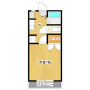 ヴィラ昭栄B棟の間取り画像
