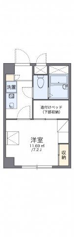 レオパレス御代の台の間取り画像