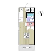 さつきマンションの間取り画像