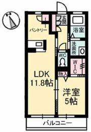 La Fonte（ラ フォンテ）の間取り画像