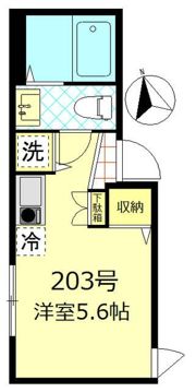 FERIO千住大橋駅前の間取り画像