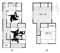 箱田町貸住宅の間取り画像