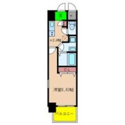 プレジオ東天満の間取り画像