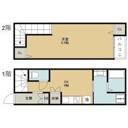今福西4丁目テラスハウスの間取り画像