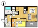 REGALEST十日市Ⅱの間取り画像