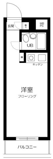 江戸川橋センチュリープラザ21の間取り画像