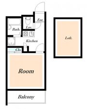 レオパレスGRACE本大久保の間取り画像