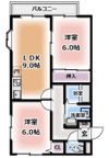 クレールコートの間取り画像