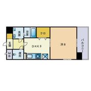 アンプルールベトンMAHALOの間取り画像