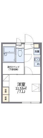 レオパレス泉の間取り画像