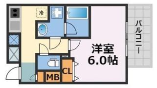 LAV心斎橋WESTの間取り画像