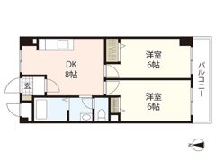 ラフォレスタの間取り画像