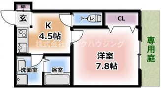 グランドソレイユ香里園の間取り画像