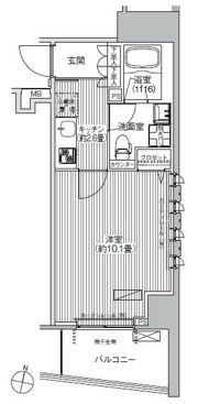 コスモグランス南品川の間取り画像