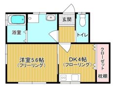 ハイツ・エフの間取り画像