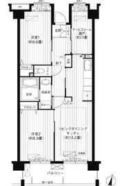 コーポレート東戸塚の間取り画像