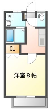 フェヴァリーEの間取り画像