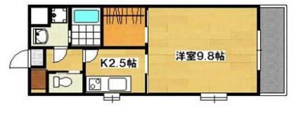 ローテローザⅡの間取り画像