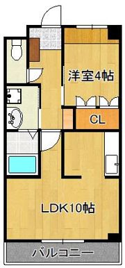 セブンヒルズの間取り画像