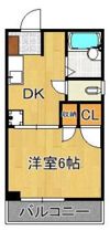 ゆにはコーポかなだの間取り画像