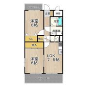 アルカディア箕輪の間取り画像