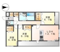 ベラパーシェの間取り画像