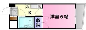 ポエトリーオバラの間取り画像