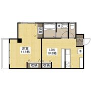 クレスト明治町の間取り画像