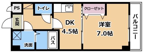 Ultra Oneの間取り画像