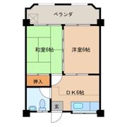 ガーデンハイツB棟の間取り画像