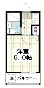 TK大岡の間取り画像