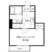 ガーデンサイド広尾の間取り画像