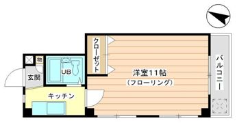 秦ビルの間取り画像