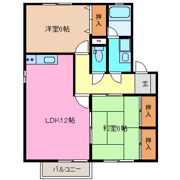 メゾンクレストの間取り画像