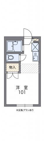 レオパレスNAITOUCの間取り画像