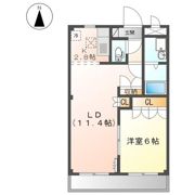メゾンソレイユの間取り画像