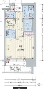 プレサンス桜通グレイスの間取り画像
