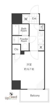 LEXE横濱関内の間取り画像