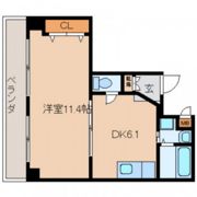 プレイス十日市の間取り画像