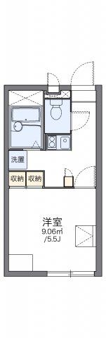 レオパレスR＆Jの間取り画像