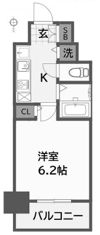 スワンズシティ南森町の間取り画像