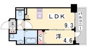 プレサンスTHE神戸の間取り画像