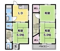 サンヴィラ東5号の間取り画像