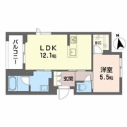 ShaMaison神通町の間取り画像