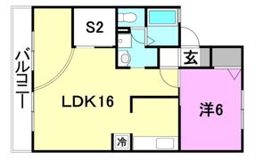 セジュール岩田の間取り画像