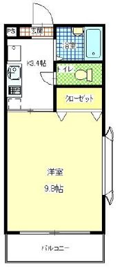 エスポワールの間取り画像